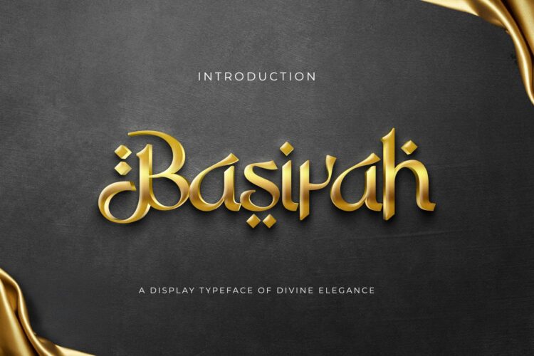 elegant arabic font