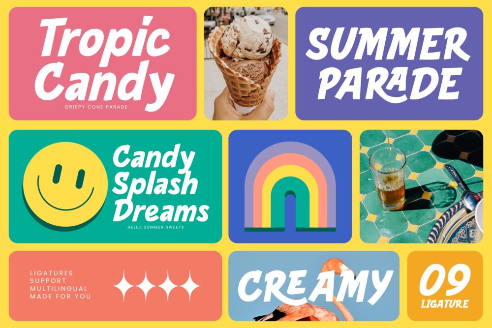 Bold Handwritten Script Font