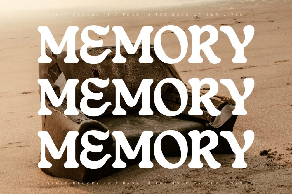 modern display serif font