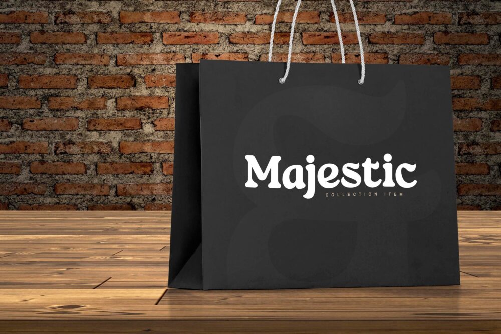 modern display serif font