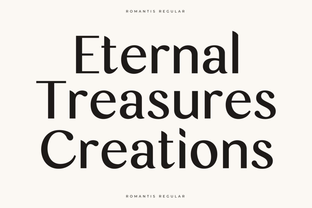 Modern Elegant Sans Serif Font