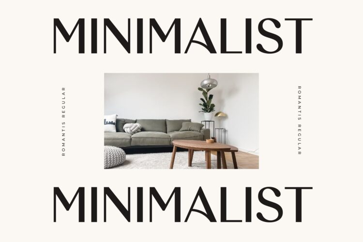 Modern Elegant Sans Serif Font