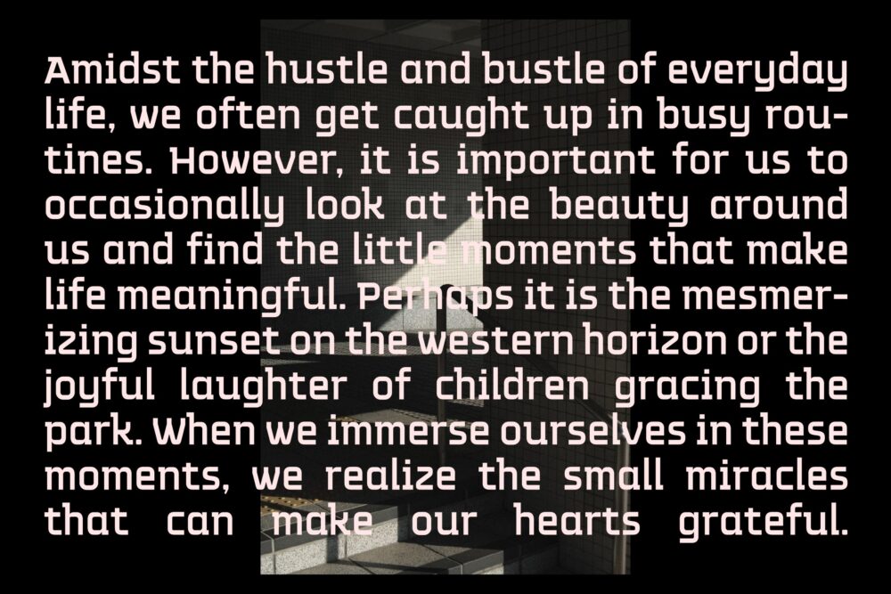 Modern Slab Sans Serif Font