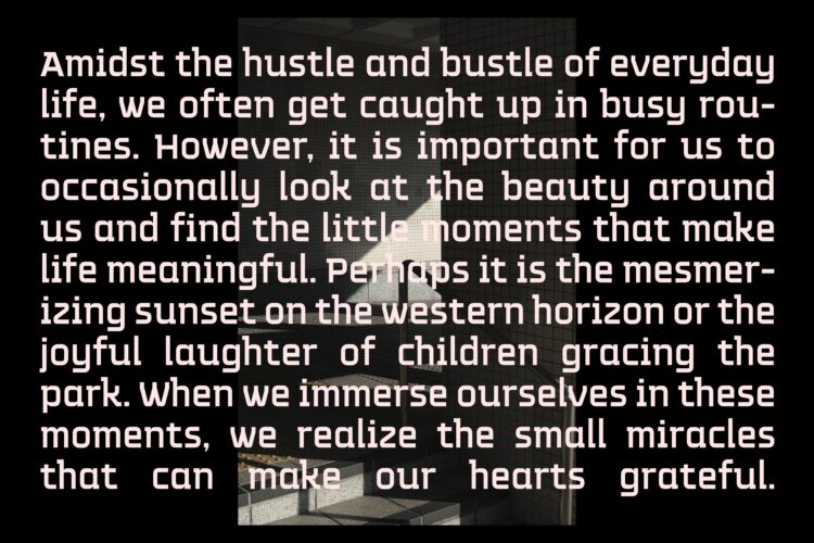 Modern Slab Sans Serif Font